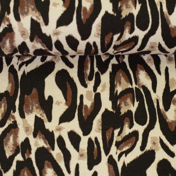 Baumwolljersey Leska Leoprint von Swafing